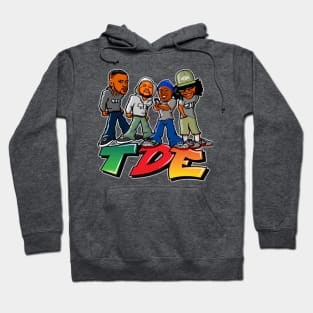 TDE Graffiti Style Hoodie